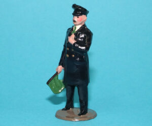 MOORVALE MODELS HOLLOWCAST PAINT SAMPLE RAILWAY SERIES STATION FLAG MAN 1:32 SCALE TIMPO JOHILLCO BRITAINS