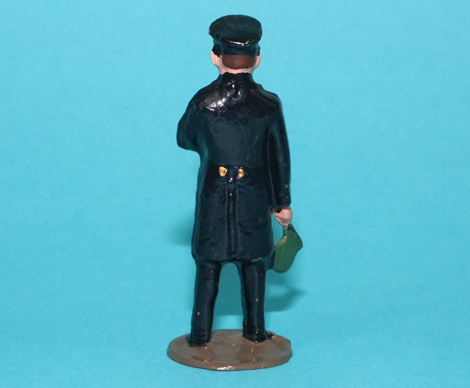 MOORVALE MODELS HOLLOWCAST PAINT SAMPLE RAILWAY SERIES STATION FLAG MAN 1:32 SCALE TIMPO JOHILLCO BRITAINS - Image 3