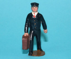 MOORVALE MODELS HOLLOWCAST PAINT SAMPLE RAILWAY SERIES PORTER WITH SUITCASE 1:32 SCALE TIMPO JOHILLCO BRITAINS