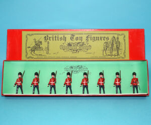 MOORVALE MODELS #1A SCOTS GUARDS BOX SET MIB 1980s LEAD HOLLOWCAST TIMPO BRITAINS