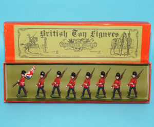 MOORVALE MODELS #2 COLDSTREAM GUARDS BOX SET MIB 1980s LEAD HOLLOWCAST TIMPO BRITAINS