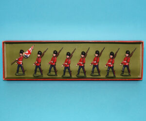 MOORVALE MODELS #2 COLDSTREAM GUARDS BOX SET MIB 1980s LEAD HOLLOWCAST TIMPO BRITAINS