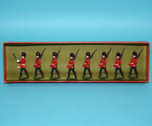 MOORVALE MODELS #2A COLDSTREAM GUARDS BOX SET MIB 1980s LEAD HOLLOWCAST TIMPO BRITAINS