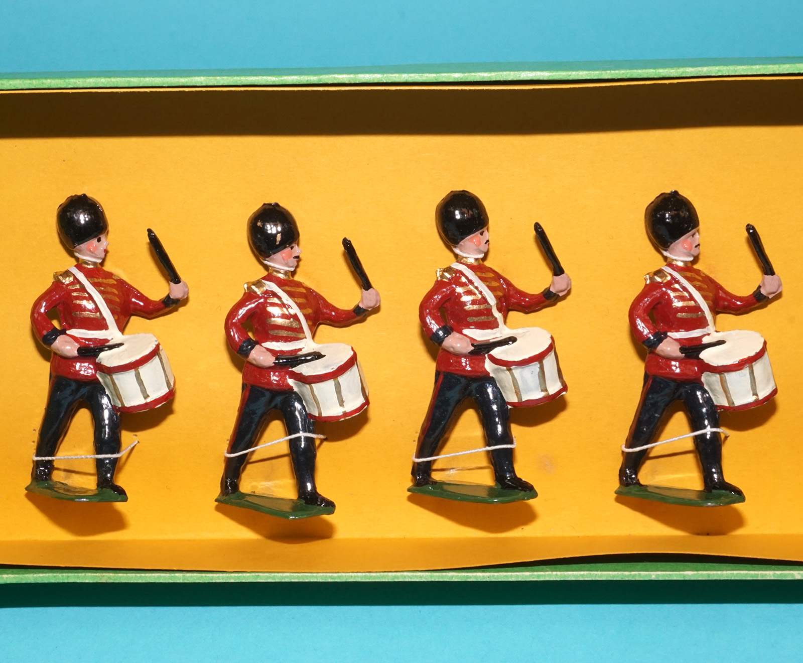 MOORVALE MODELS #3 COLDSTREAM GUARDS BAND BOX SET MIB 1980s LEAD HOLLOWCAST TIMPO BRITAINS - Image 3