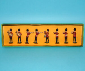 MOORVALE MODELS #3A COLDSTREAM GUARDS BAND BOX SET MIB 1980s LEAD HOLLOWCAST TIMPO BRITAINS