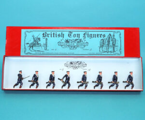 MOORVALE MODELS #4 ROYAL NAVY BLUEJACKETS BOX SET MIB 1980s LEAD HOLLOWCAST TIMPO BRITAINS