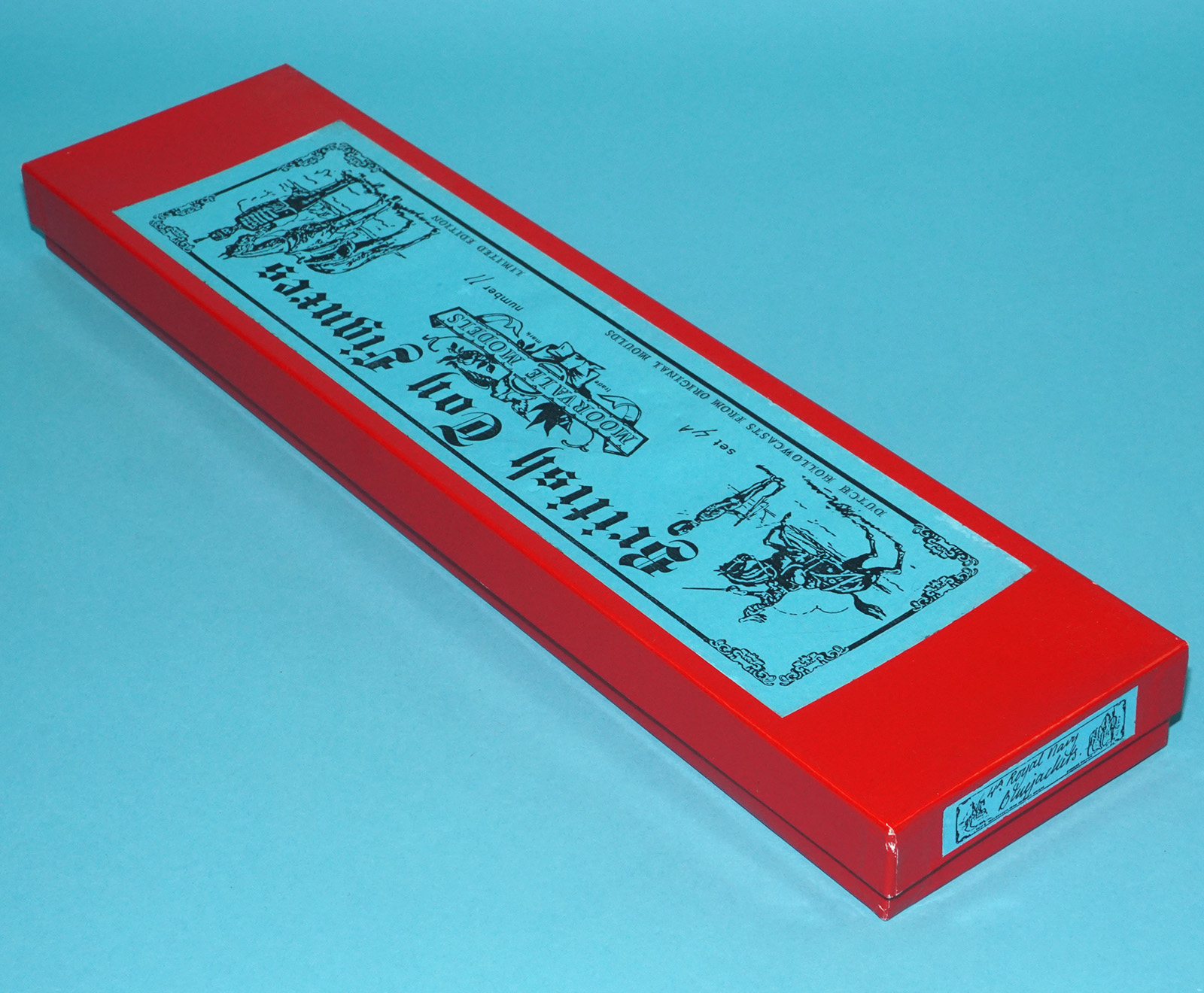 MOORVALE MODELS #4A ROYAL NAVY BLUEJACKETS BOX SET MIB 1980s LEAD HOLLOWCAST TIMPO BRITAINS - Image 7