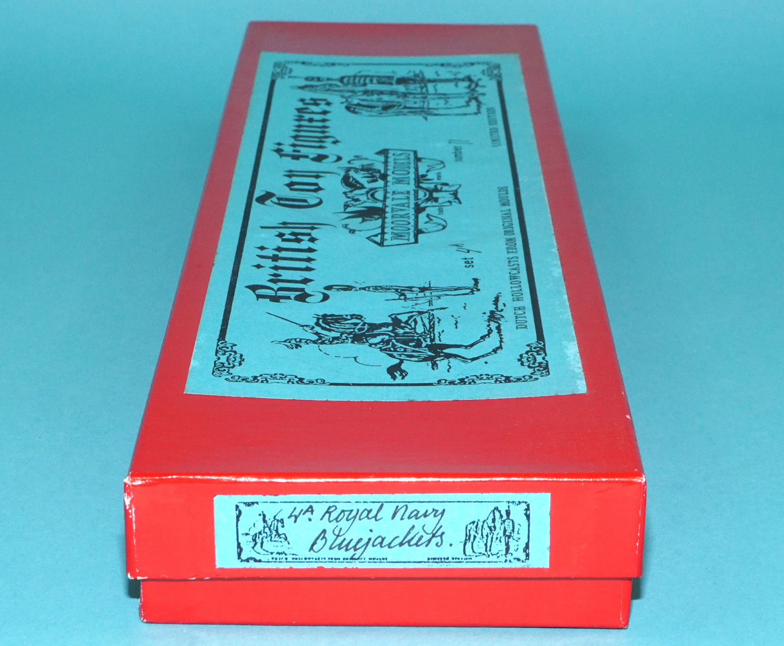 MOORVALE MODELS #4A ROYAL NAVY BLUEJACKETS BOX SET MIB 1980s LEAD HOLLOWCAST TIMPO BRITAINS - Image 8
