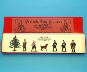 MOORVALE MODELS #7D RAILWAY SERIES STATION FIGURES BOX SET MIB 1980s LEAD HOLLOWCAST TIMPO BRITAINS