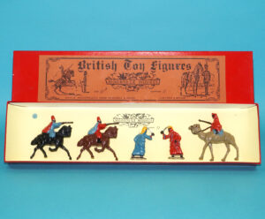 MOORVALE MODELS #10A ARAB WARRIORS BOX SET MIB 1980s LEAD HOLLOWCAST TIMPO BRITAINS