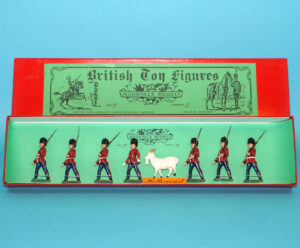 MOORVALE MODELS #14 IRISH GUARDS BOX SET MIB 1980s LEAD HOLLOWCAST TIMPO BRITAINS