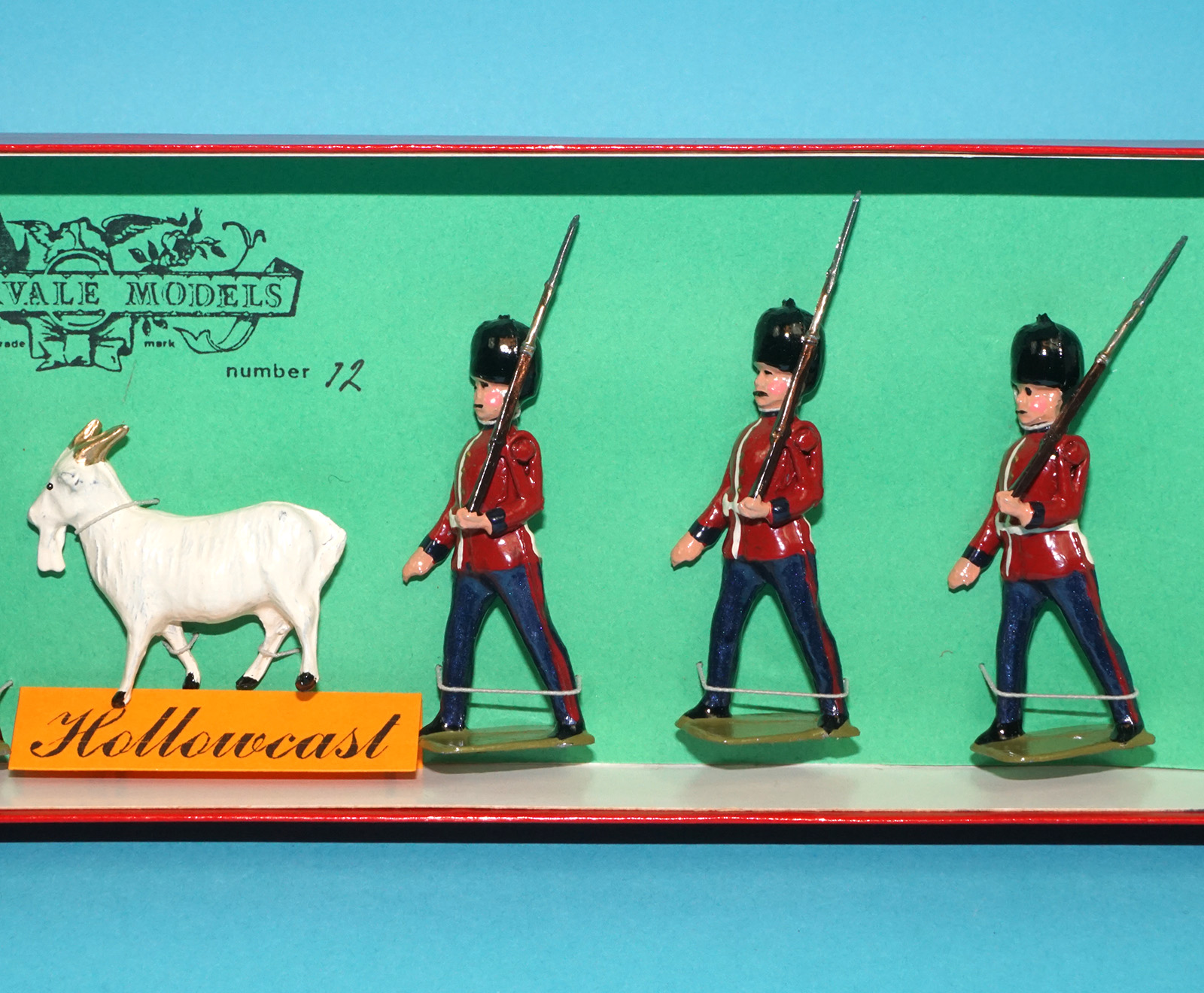 MOORVALE MODELS #14 IRISH GUARDS BOX SET MIB 1980s LEAD HOLLOWCAST TIMPO BRITAINS - Image 6