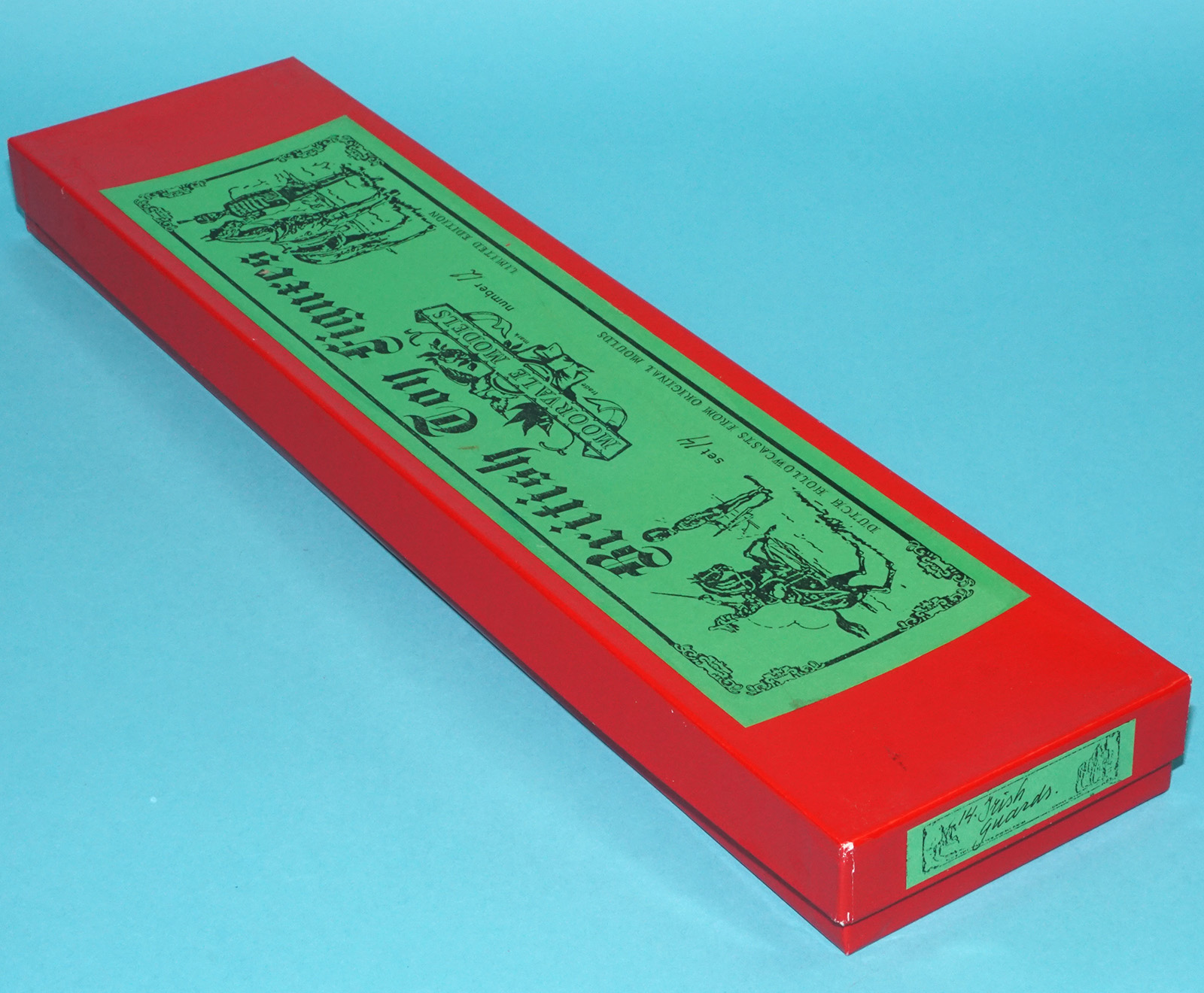 MOORVALE MODELS #14 IRISH GUARDS BOX SET MIB 1980s LEAD HOLLOWCAST TIMPO BRITAINS - Image 8