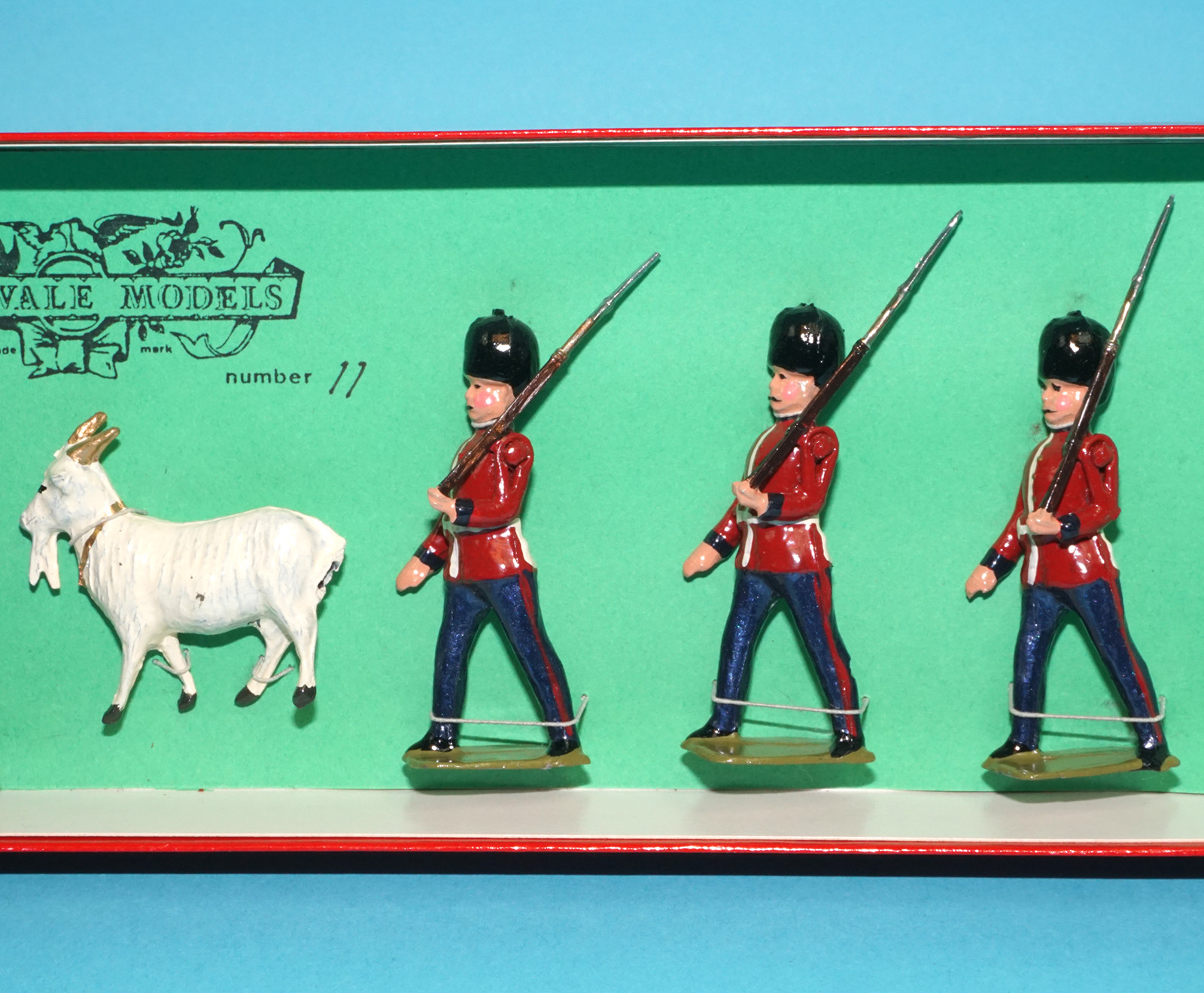 MOORVALE MODELS #14 IRISH GUARDS BOX SET MIB 1980s LEAD HOLLOWCAST TIMPO BRITAINS - Image 6