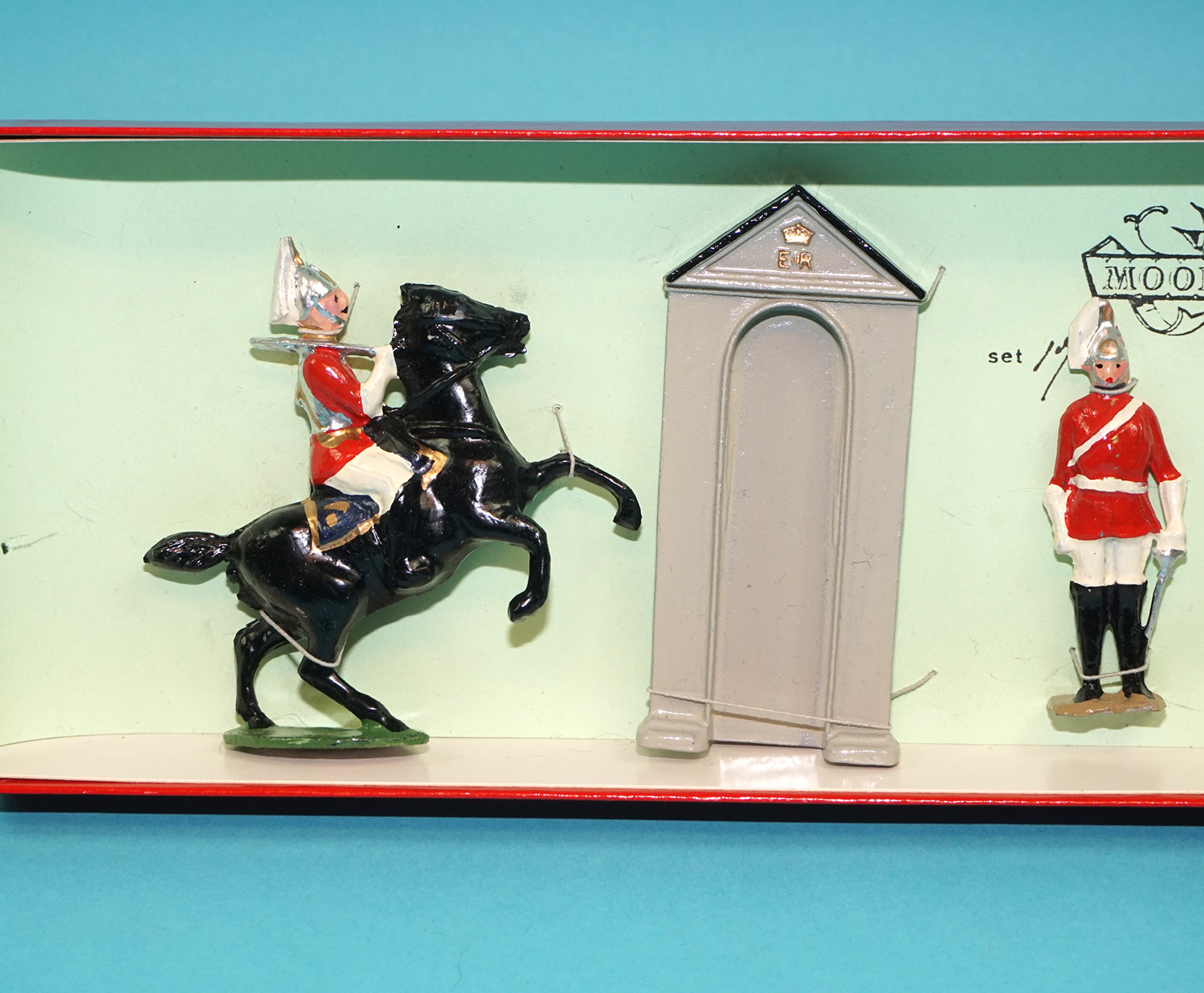 MOORVALE MODELS #17 LIFE GUARDS BOX SET MIB 1980s LEAD HOLLOWCAST TIMPO BRITAINS - Image 4