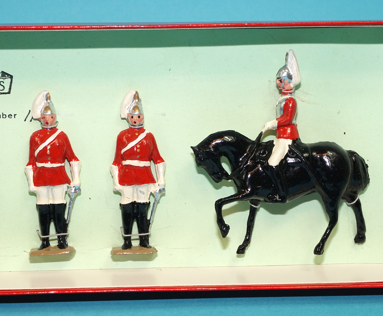 MOORVALE MODELS #17 LIFE GUARDS BOX SET MIB 1980s LEAD HOLLOWCAST TIMPO BRITAINS - Image 6