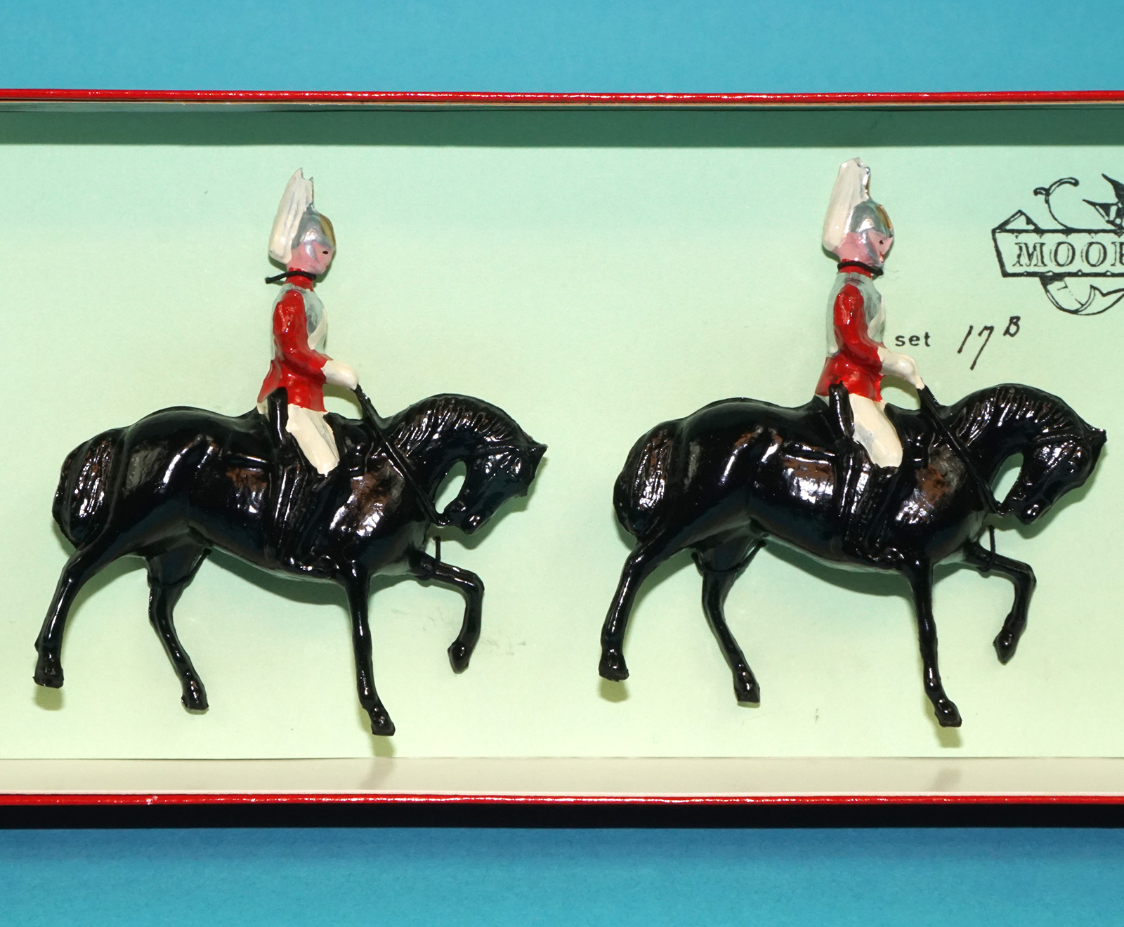 MOORVALE MODELS #17B LIFE GUARDS BOX SET MIB 1980s LEAD HOLLOWCAST TIMPO BRITAINS - Image 4