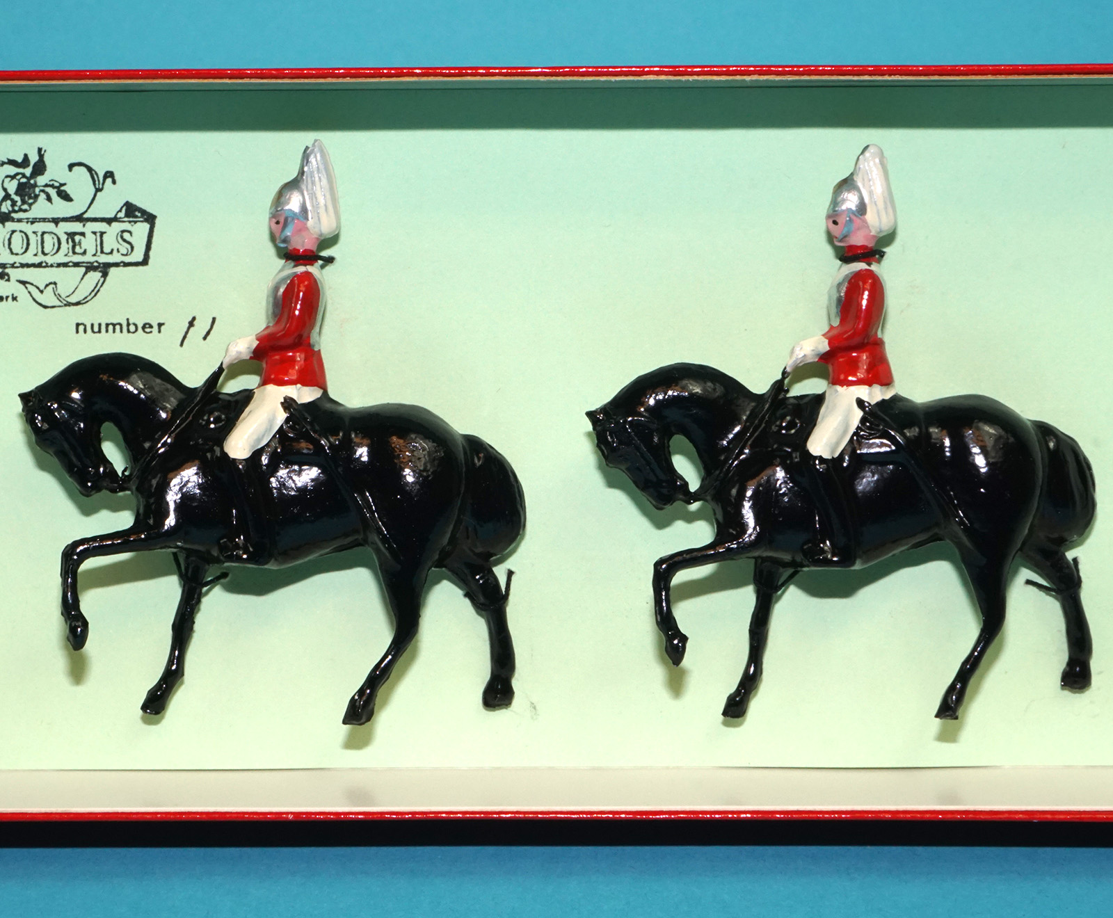 MOORVALE MODELS #17B LIFE GUARDS BOX SET MIB 1980s LEAD HOLLOWCAST TIMPO BRITAINS - Image 6