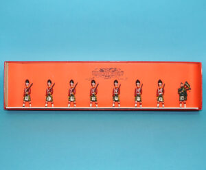 MOORVALE MODELS #23B GORDON HIGHLANDERS BOX SET MIB 1980s LEAD HOLLOWCAST TIMPO BRITAINS