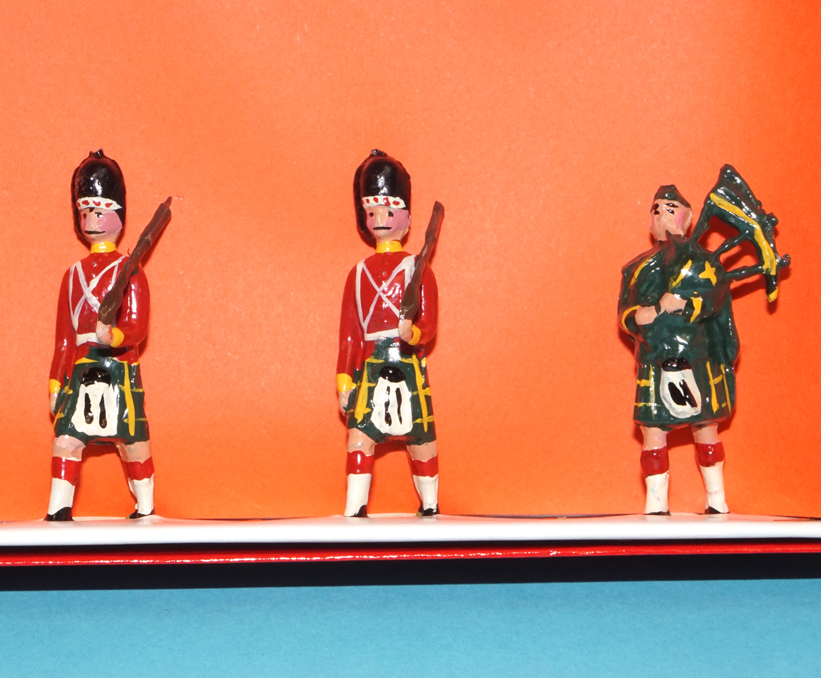 MOORVALE MODELS #23B GORDON HIGHLANDERS BOX SET MIB 1980s LEAD HOLLOWCAST TIMPO BRITAINS - Image 5