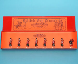 MOORVALE MODELS #23C CAMERON HIGHLANDERS BOX SET MIB 1980s LEAD HOLLOWCAST TIMPO BRITAINS