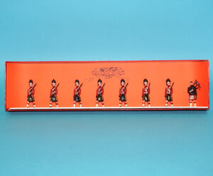 MOORVALE MODELS #23C CAMERON HIGHLANDERS BOX SET MIB 1980s LEAD HOLLOWCAST TIMPO BRITAINS