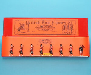 MOORVALE MODELS #23C CAMERON HIGHLANDERS BOX SET MIB 1980s LEAD HOLLOWCAST TIMPO BRITAINS