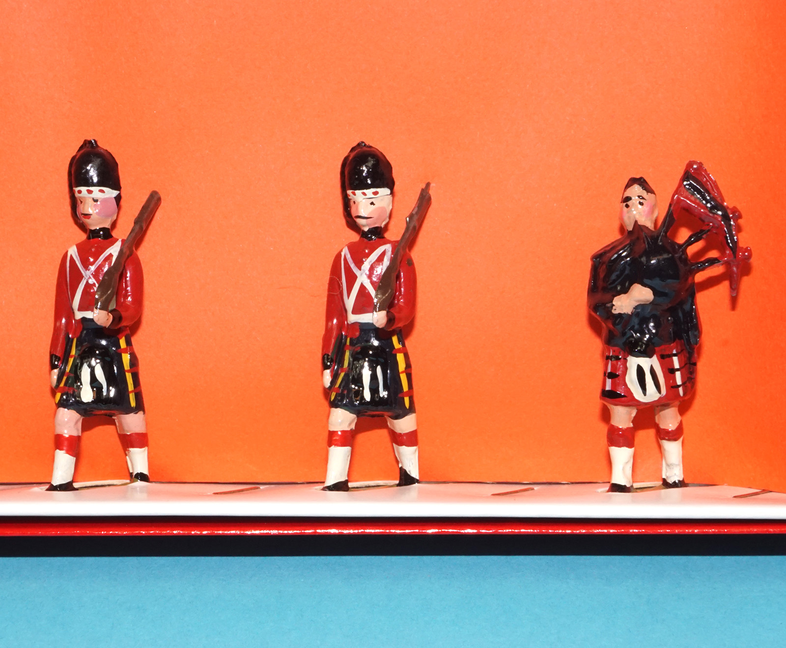 MOORVALE MODELS #23C CAMERON HIGHLANDERS BOX SET MIB 1980s LEAD HOLLOWCAST TIMPO BRITAINS - Image 5