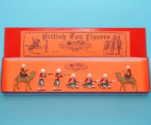 MOORVALE MODELS #24D CAMEL CORPS & ARGYLL MIGHT BOX SET MIB 1980s LEAD HOLLOWCAST TIMPO BRITAINS