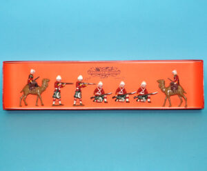 MOORVALE MODELS #24D CAMEL CORPS & ARGYLL MIGHT BOX SET MIB 1980s LEAD HOLLOWCAST TIMPO BRITAINS