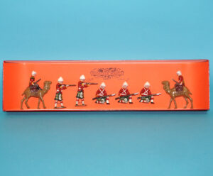 MOORVALE MODELS #24B CAMEL CORPS & GORDONS BOX SET MIB 1980s LEAD HOLLOWCAST TIMPO BRITAINS
