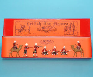 MOORVALE MODELS #24C CAMEL CORPS & CAMERON HIGHLANDERS BOX SET MIB 1980s LEAD HOLLOWCAST TIMPO BRITAINS