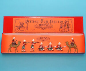 MOORVALE MODELS #24D CAMEL CORPS & ARGYLL MIGHT BOX SET MIB 1980s LEAD HOLLOWCAST TIMPO BRITAINS