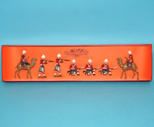 MOORVALE MODELS #24D CAMEL CORPS & ARGYLL MIGHT BOX SET MIB 1980s LEAD HOLLOWCAST TIMPO BRITAINS
