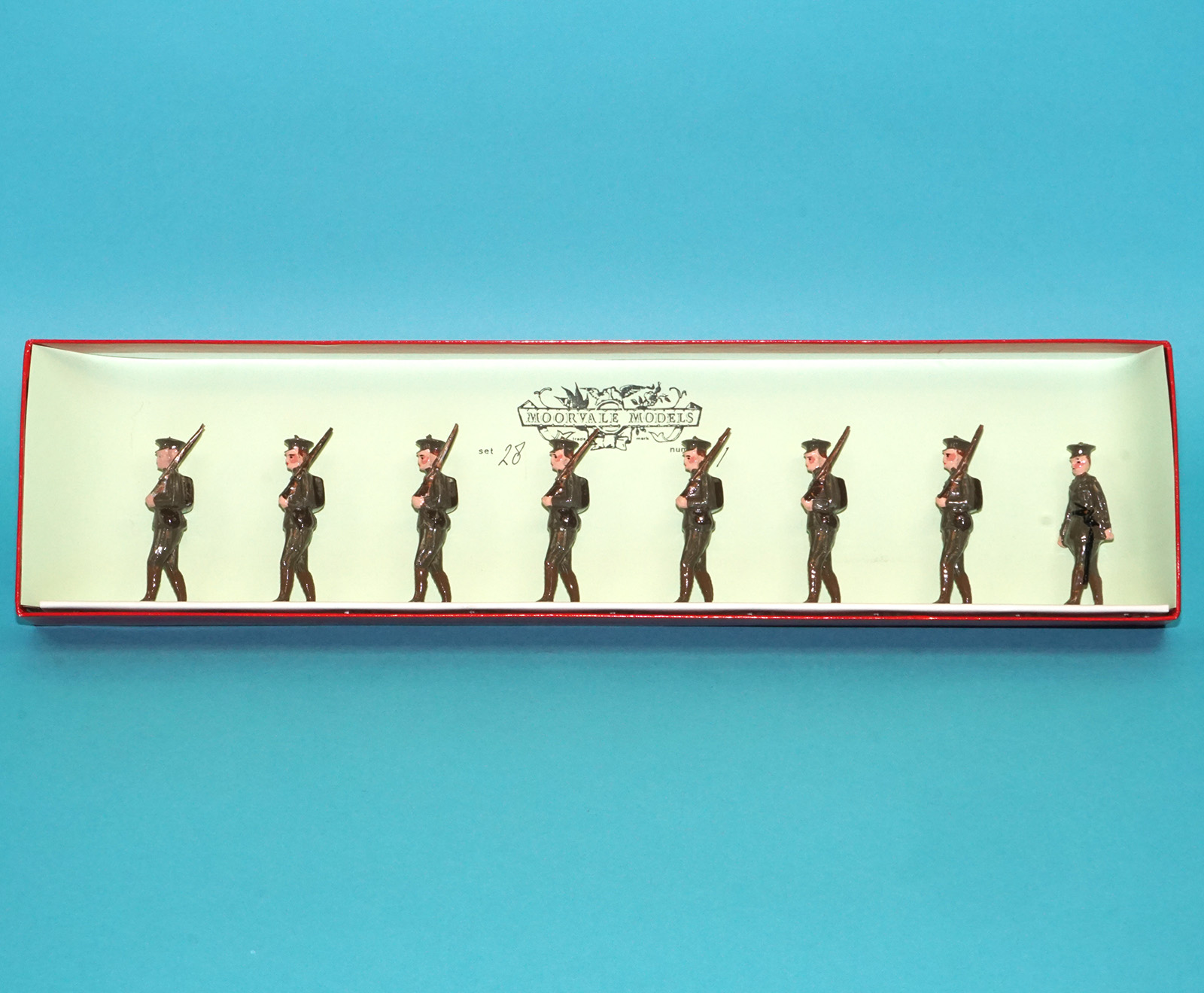 MOORVALE MODELS #28 BRITISH EXPED. FORCE BOX SET MIB 1980s LEAD HOLLOWCAST TIMPO BRITAINS - Image 2