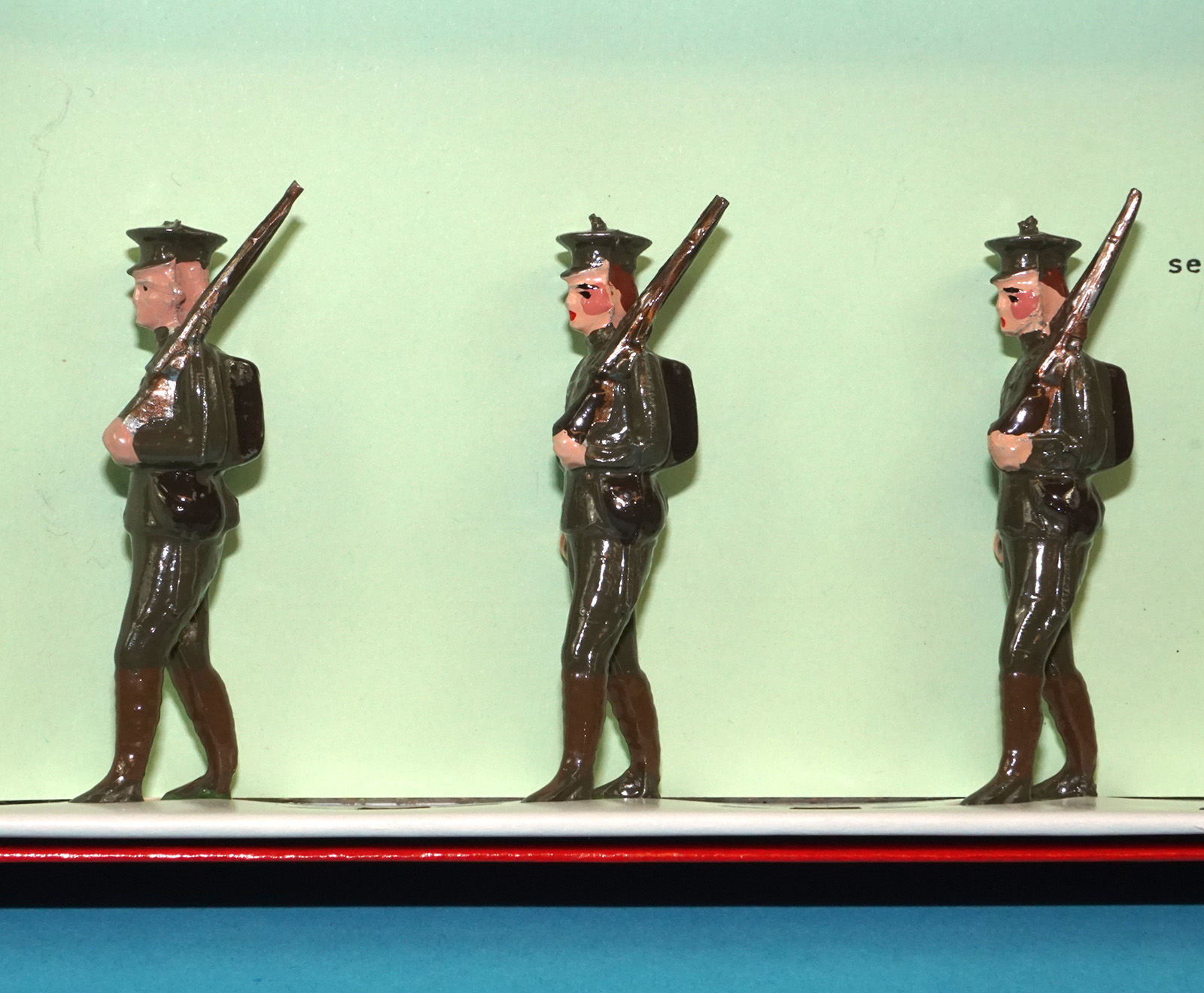 MOORVALE MODELS #28 BRITISH EXPED. FORCE BOX SET MIB 1980s LEAD HOLLOWCAST TIMPO BRITAINS - Image 3