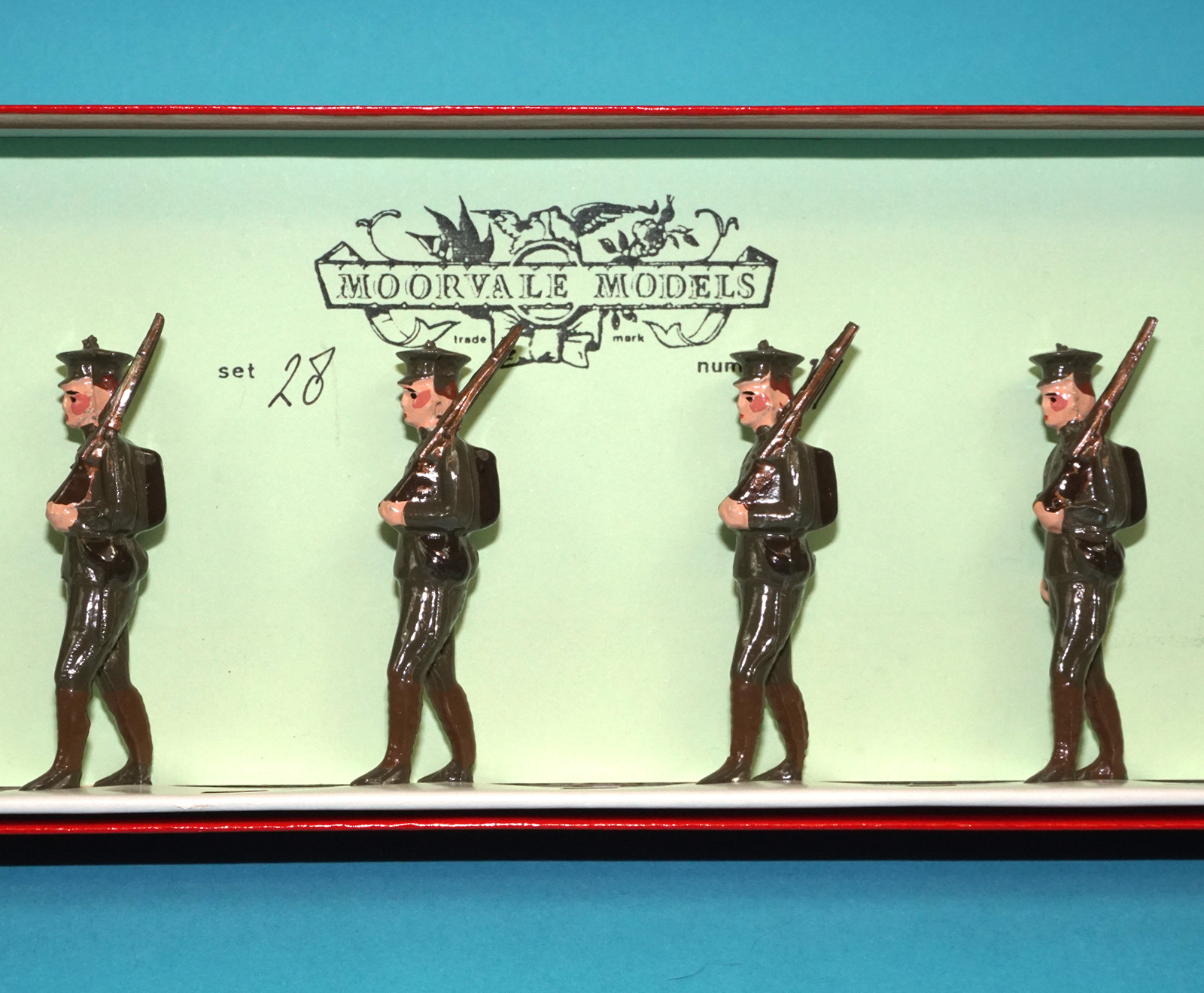 MOORVALE MODELS #28 BRITISH EXPED. FORCE BOX SET MIB 1980s LEAD HOLLOWCAST TIMPO BRITAINS - Image 4