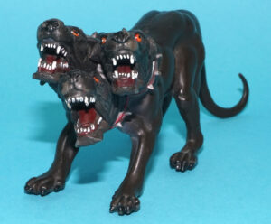 PAPO FANTASY WORLD CERBERUS 3-HEADED DOG 2003 PAPO CHINA