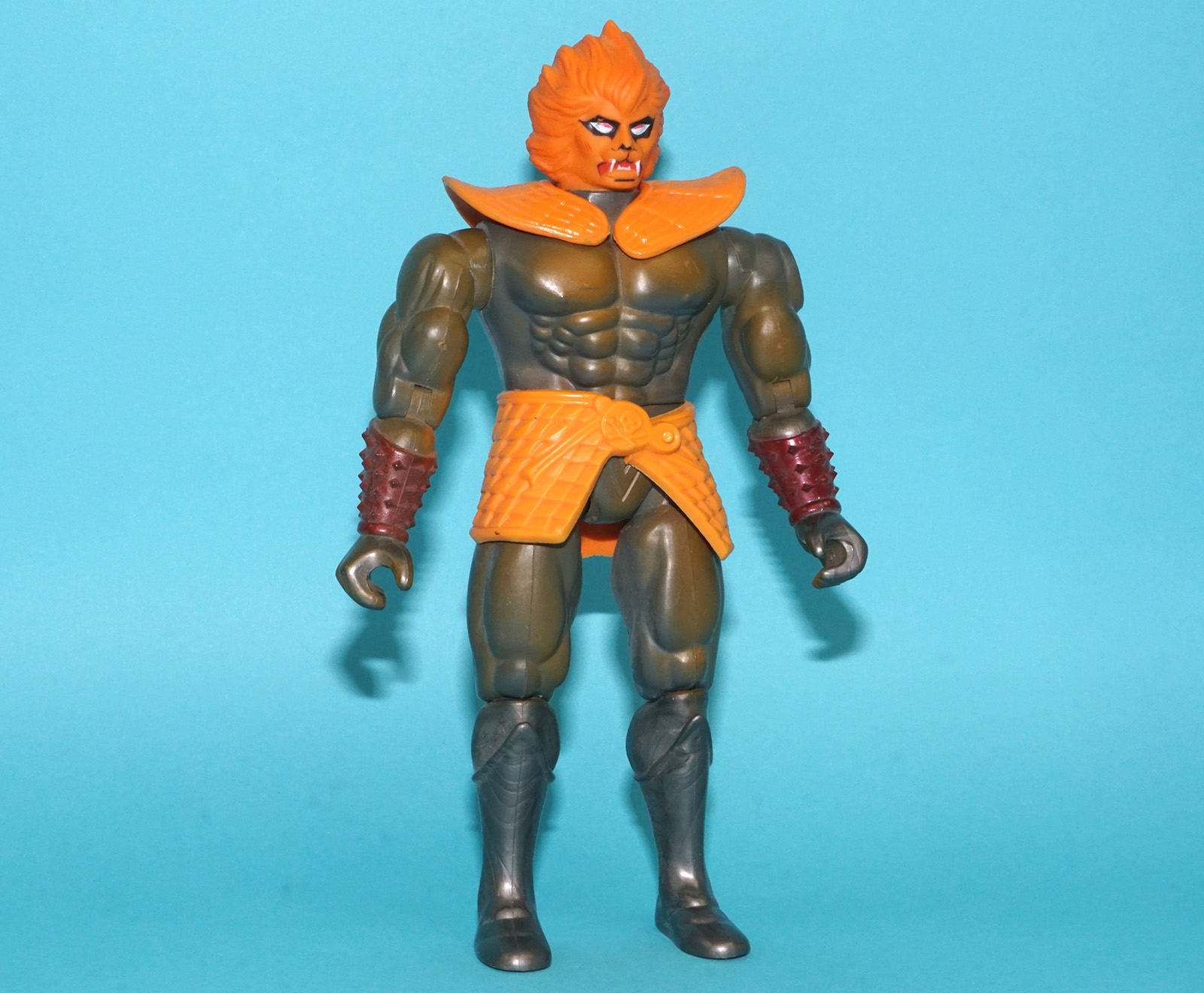 INVISIBLE WARRIORS SUPER NINJA GENERAL FRIGHTOR 1985 ORIGINAL TOYS LUCKY BELL MOTU KO - Image 2