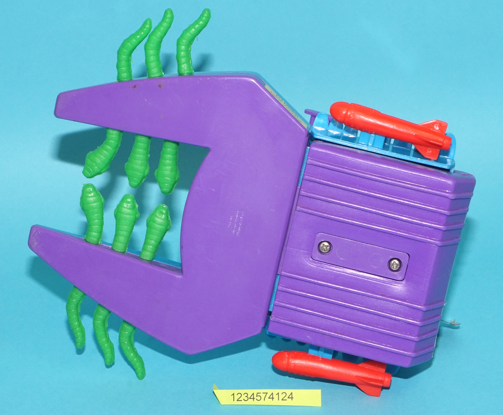 TMNT TEENAGE MUTANT NINJA TURTLES FOOTSKI 100% COMPLETE 1989 PLAYMATES - Image 5