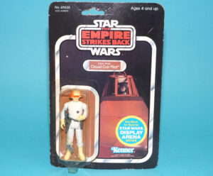 STAR WARS ESB CLOUD CAR PILOT MOC MOSC 45-BACK US CARD 1981 KENNER