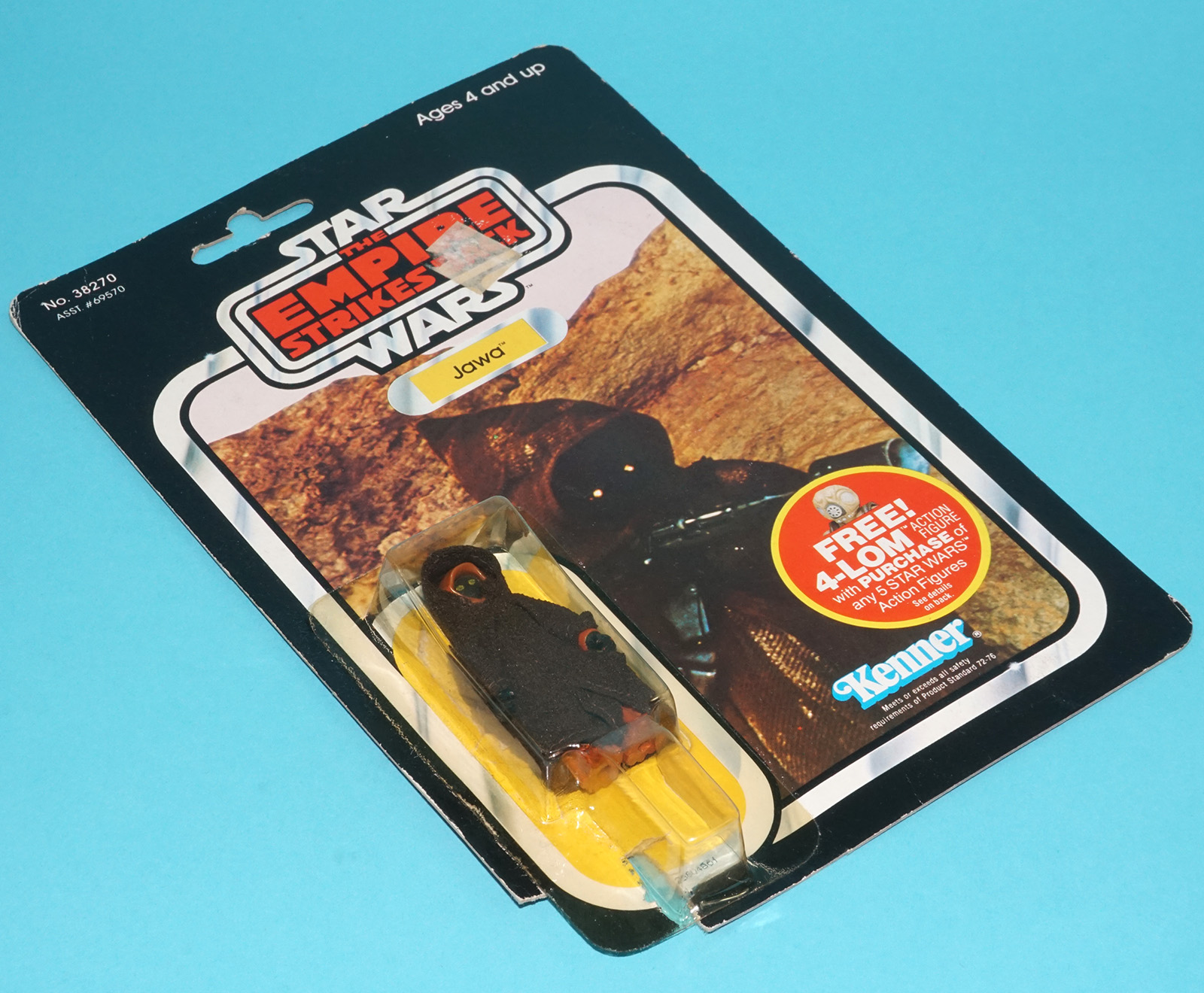 STAR WARS ESB JAWA MOC MOSC 47-BACK US CARD 1982 KENNER - Image 3