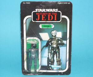 STAR WARS ROTJ ZUCKUSS MOC MOSC 65-BACK US CARD 1983 KENNER