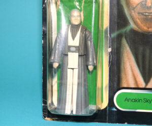 STAR WARS TRI-LOGO ANAKIN SKYWALKER MOC TAPE RESEAL 65-BACK EURO POTF ROTJ CARD 1984 KENNER PALITOY CLIPPER