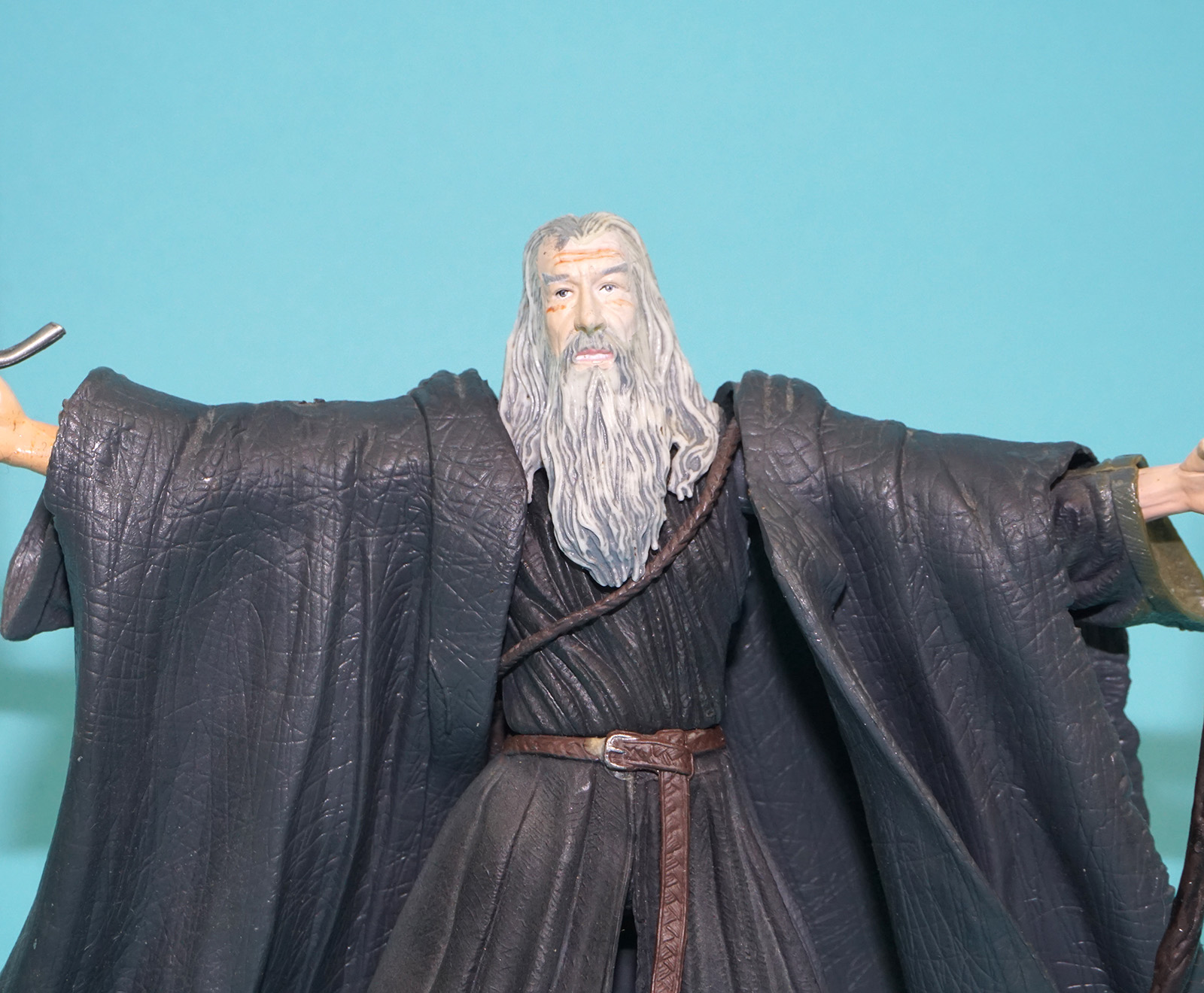 LORD OF THE RINGS LOTR FELLOWSHIP GANDALF 100% COMPLETE 2001 TOY BIZ - Image 3