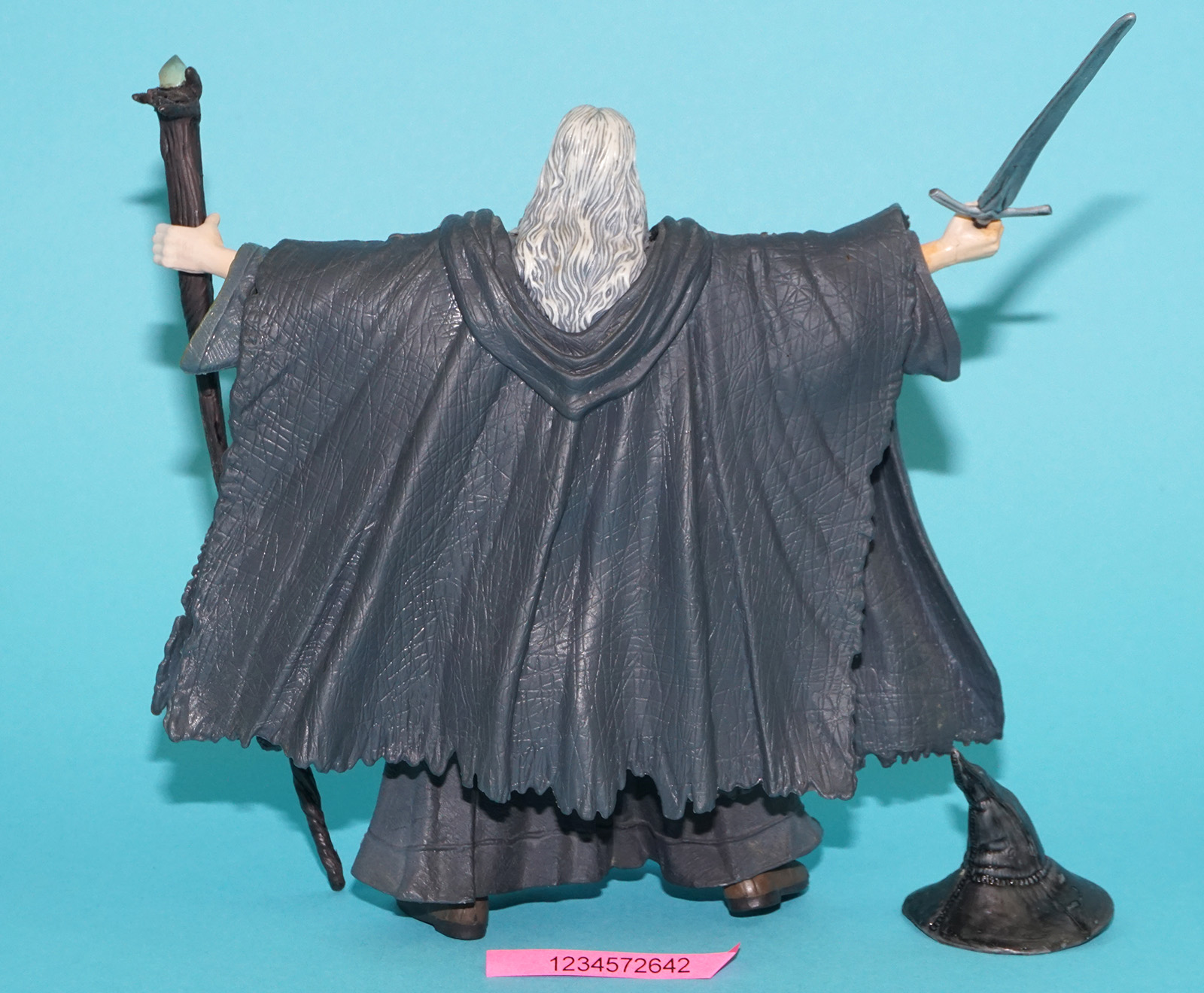 LORD OF THE RINGS LOTR FELLOWSHIP GANDALF 100% COMPLETE 2001 TOY BIZ - Image 4