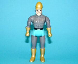 THE TICK POSEABLE ACTION FIGURE HUMAN BULLET 100% COMPLETE 1994 BANDAI