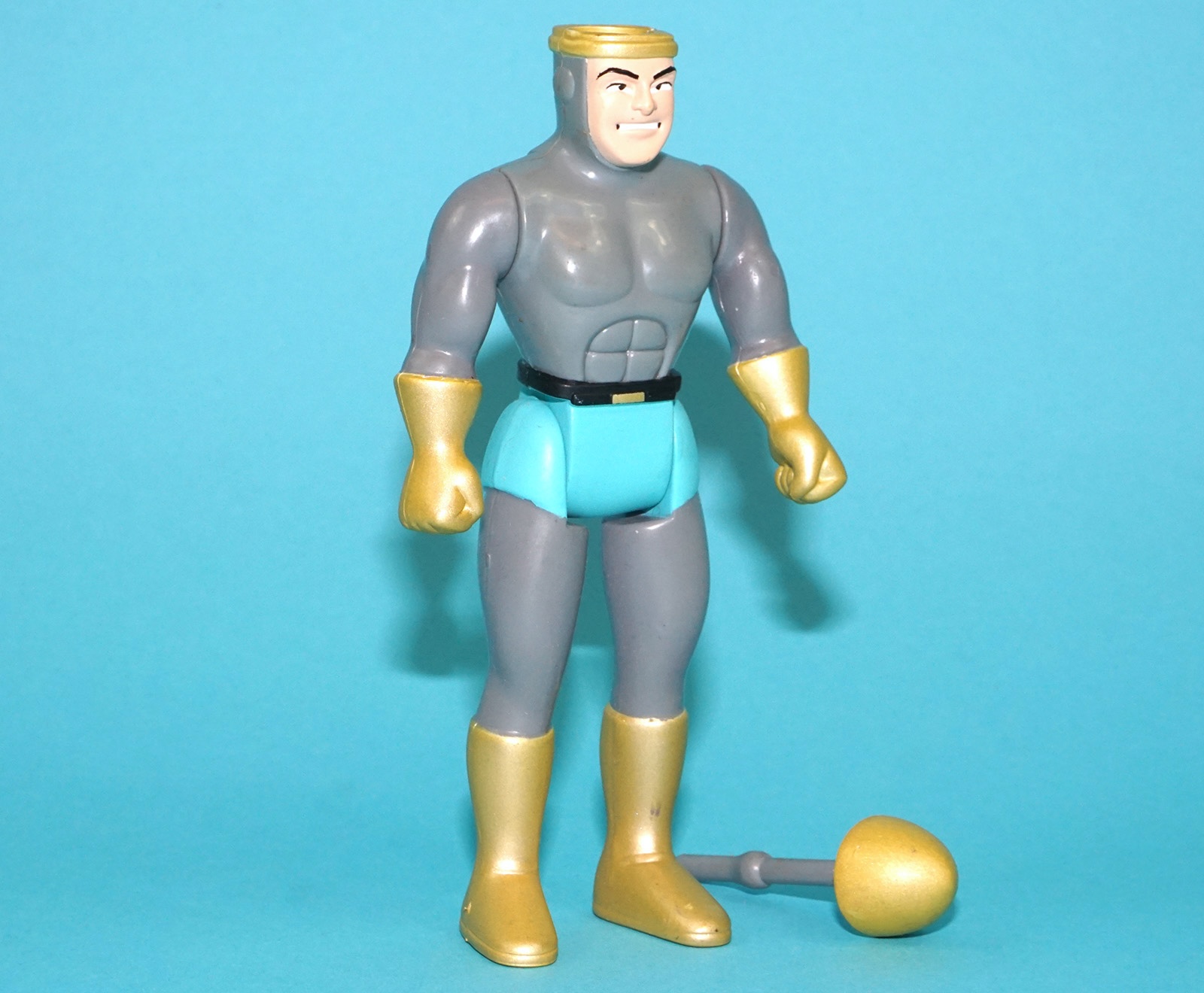 THE TICK POSEABLE ACTION FIGURE HUMAN BULLET 100% COMPLETE 1994 BANDAI - Image 3