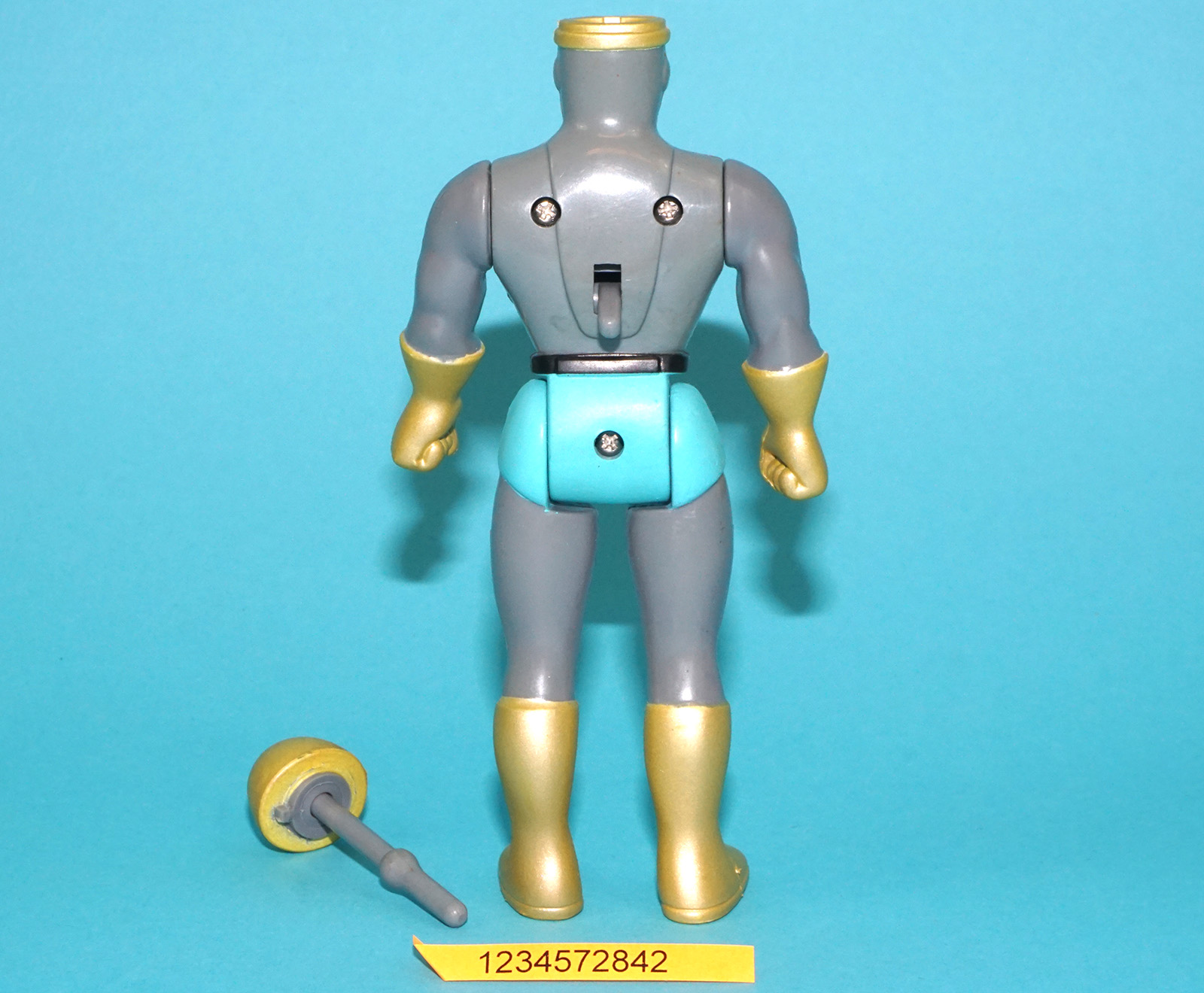 THE TICK POSEABLE ACTION FIGURE HUMAN BULLET 100% COMPLETE 1994 BANDAI - Image 4