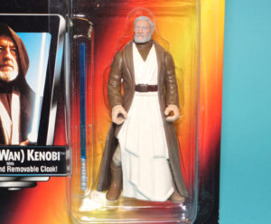 STAR WARS POTF2 BEN OBI-WAN KENOBI SHORT SABER MOC MOSC US CARD 1995 KENNER